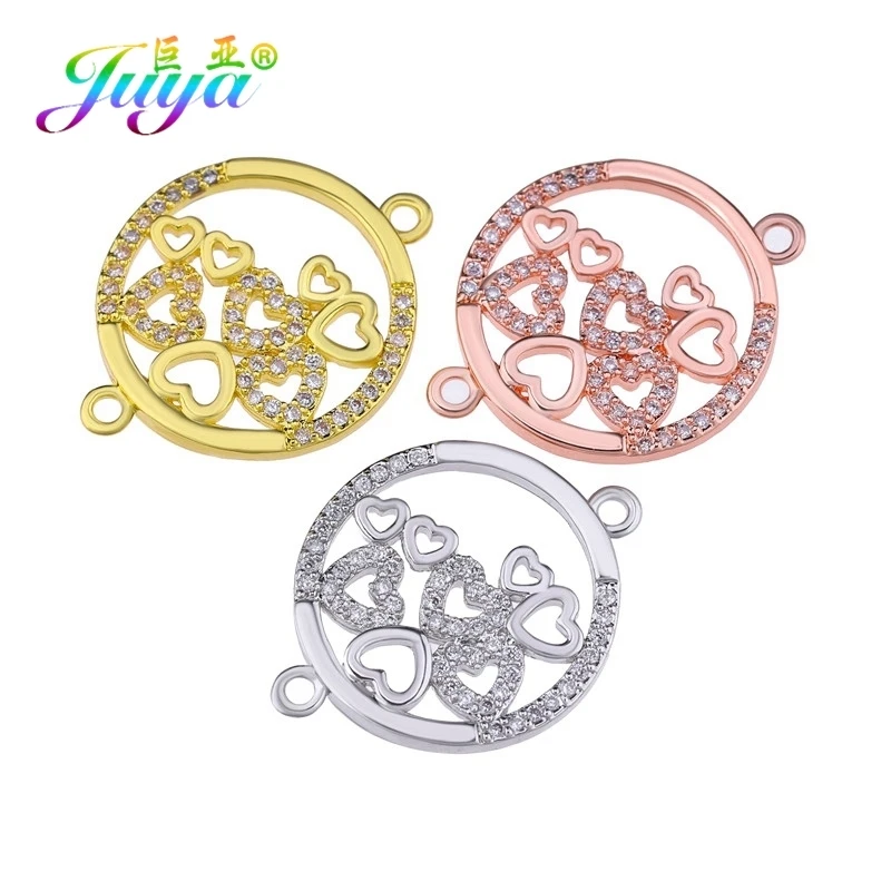 Аксессуары для изготовления ювелирных изделий Juya DIY коннекторы браслетов