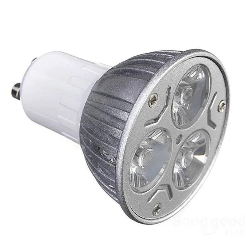Smuxi GU10 3W 3 LED Энергосберегающий Точечный светильник прожектор лампа цвет 220В AC|bulb