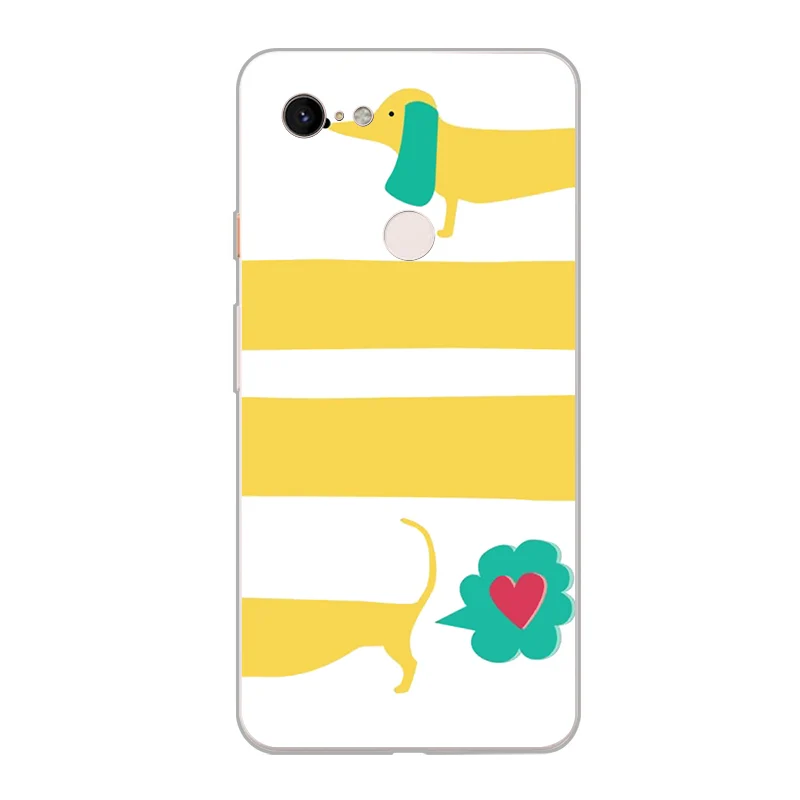 Ciciber новые модные чехлы для телефонов Google Pixel 3 2 XL чехол из мягкого ТПУ задняя
