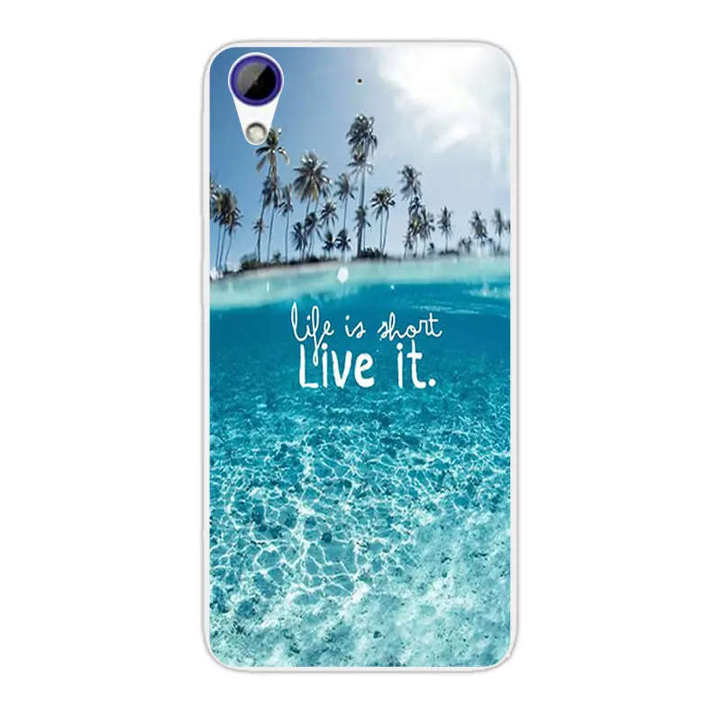 06 Чехлы для htc Desire 626/628 текстурная задняя крышка для htc 650 628 A32 626w 626D 626G 626S Прозрачный мягкий ТПУ для htc 628 Coque Capa - Цвет: 06