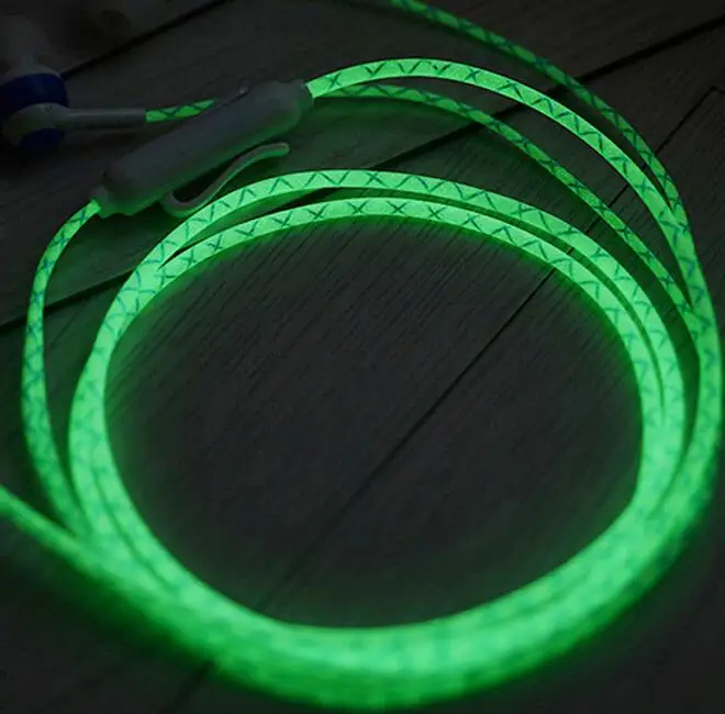 10 шт. ночь Освещение FeelinGirl светятся в темноте Наушники Световой Neon гарнитура