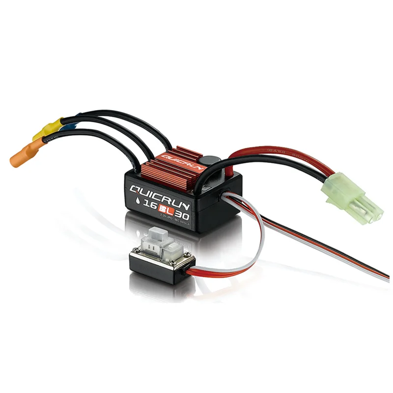 Hobbywing quirun 30A WP 16BL30 30110000 бесщеточный водонепроницаемый Сенсорный ESC # для 1/16 и 1/18