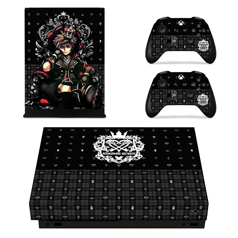Kingdom hearts 3 виниловые наклейки для кожи, наклейки для xbox one x, наклейки s Pegatinas Adesivo для xbox one x консоли и контроллеры - Цвет: YSX1X1864