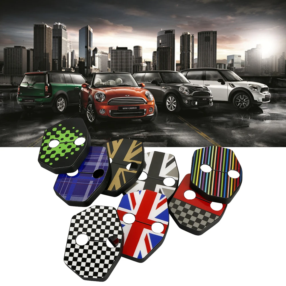 2 шт./лот крышка замка двери Кепка с пряжкой Антикоррозийная для MINI COOPER S хэтчбек Clubman Roadster R55 R56 R57 R58 R59 Union Jack