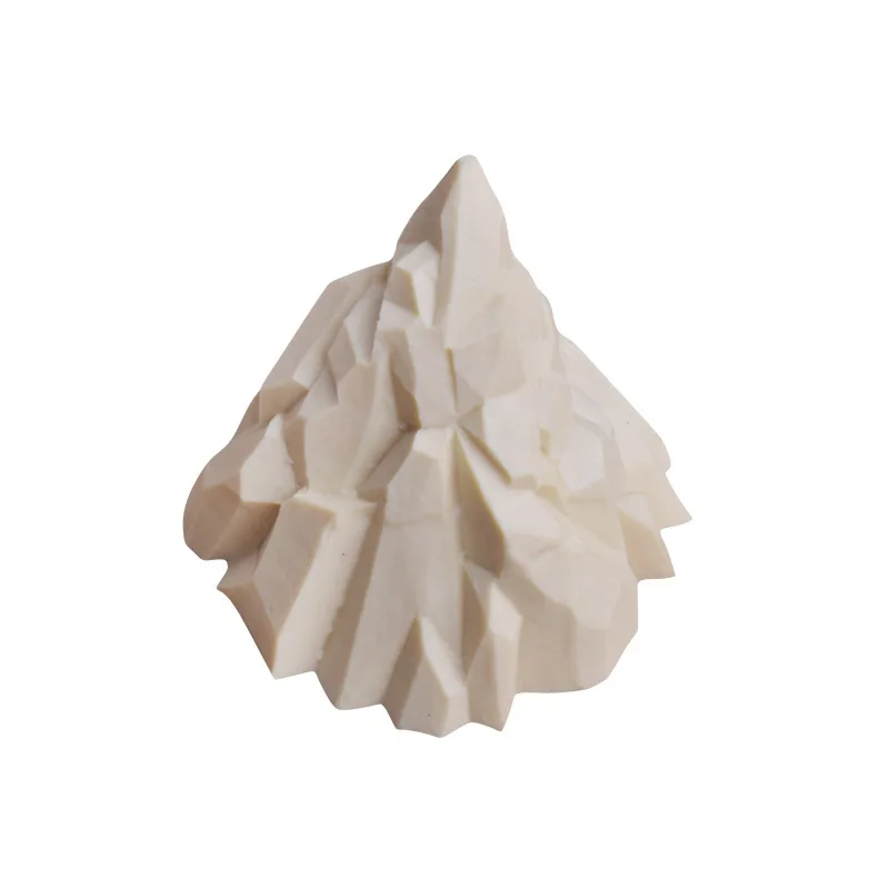 

DIY Candle Soap Making Mould 3D Stereoscopic Iceberg Sugar craft Silicone Molds Snow Mountain Mouss Cake Desktop Decorating Mold