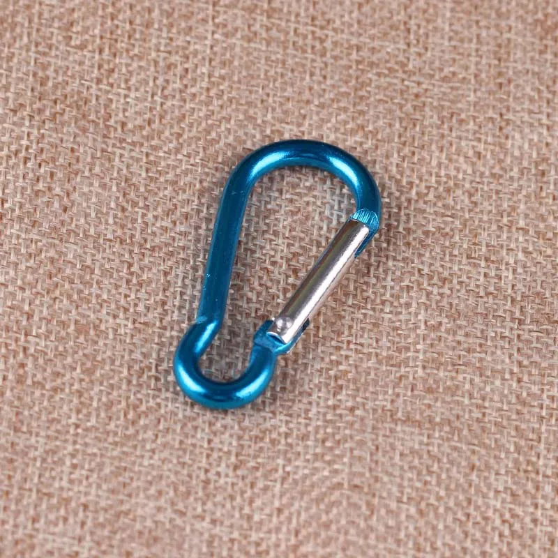 Diy брелок из сплава D-типа Многофункциональная безопасная Пряжка быстрая висящий