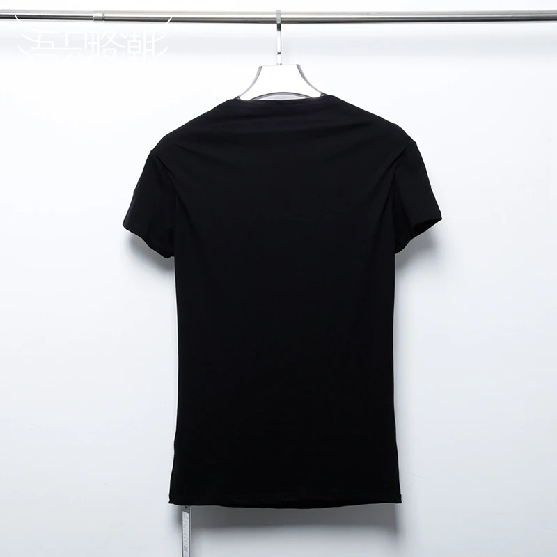 

Personality slim all-match male short-sleeve T-shirt hot-selling fashion summer t shirt