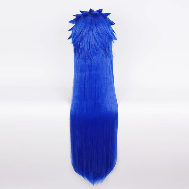 Shumeier Fate/Stay night FGO Cu Chulainn Setanta натуральный длинный прямой синий мужской костюм