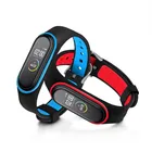 Цветной силиконовый браслет для Mi Band 4, 3, nfc Браслет для Mi Band 3, сменный двухцветный ремешок, аксессуары для Mi Band