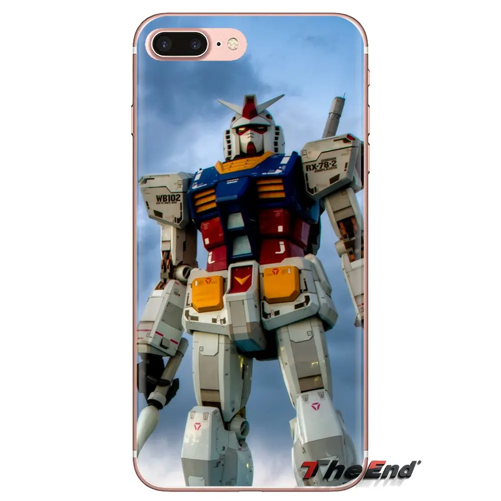 Gundam для Samsung Galaxy S3 S4 S5 Mini S6 S7 Edge S8 S9 S10 Plus Note 3 4 5 8 9 прозрачные мягкие чехлы |