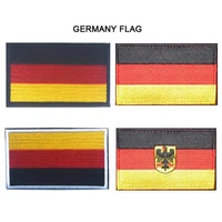embroidery badge german benefits flag german military embroidered handbag patch with blood group hook patch for outdoor set