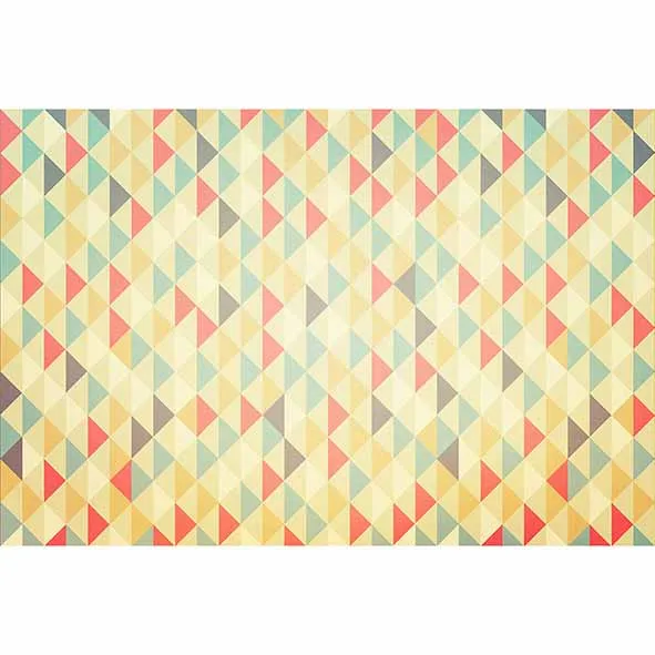 Allenjoy photography background Retro pattern triangle colorful abstract seamless baby gift natural children camera fotografica |