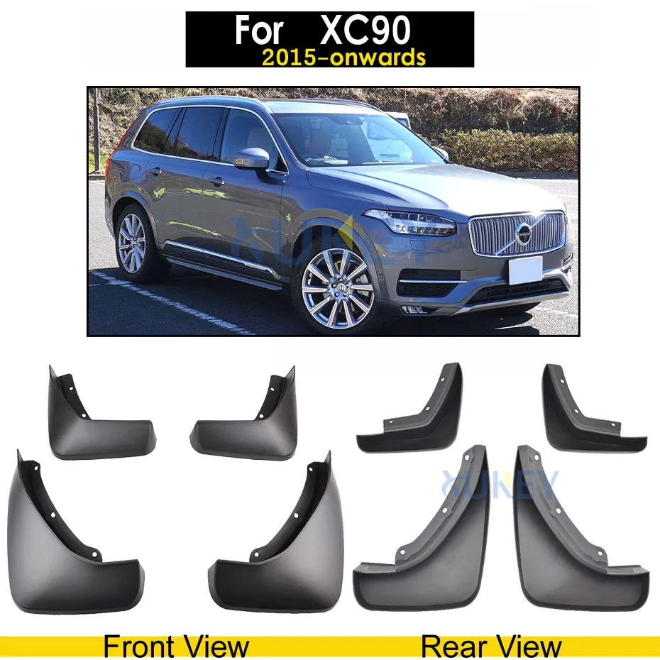 Набор автомобильных брызговиков для Volvo C30 S40 S60 S80 XC40 XC60 XC90 V40 V60 Брызговики крыло брызговиков Стайлинг