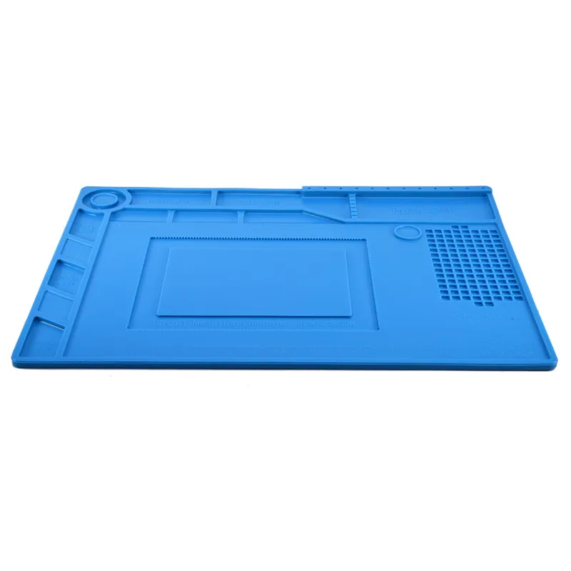 

Heat-resistant Soldering Mat Silicone Heat Gun BGA Soldering Station Insulation Pad Repair Tools Maintenance Platform Desk Mat