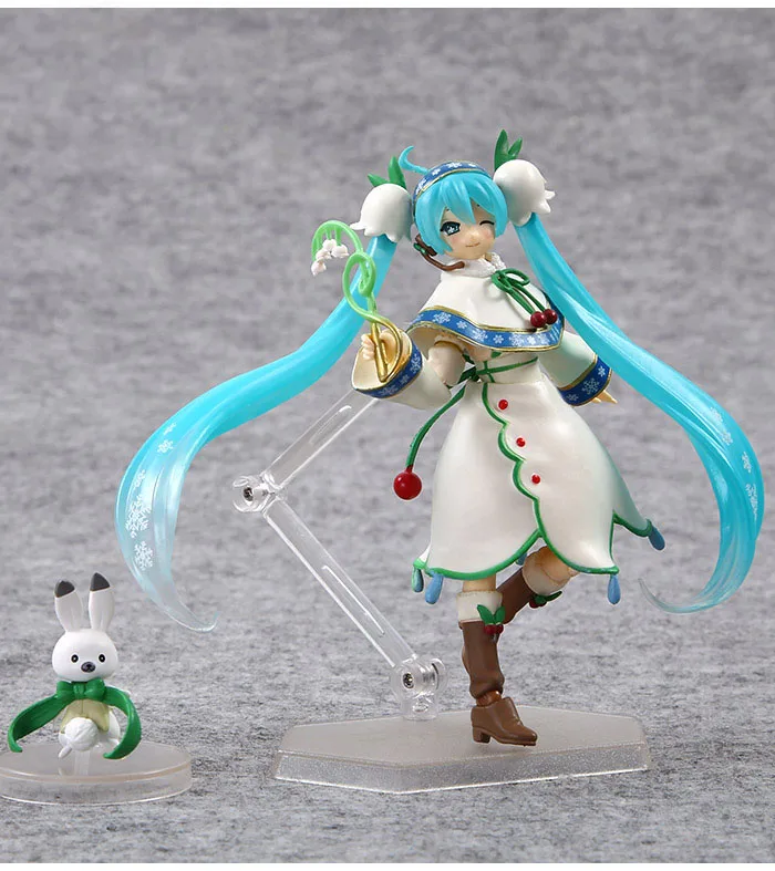 Бесплатная доставка 5 &quotволкалоид Хатсуне МЕКУ Белл вер. В коробке 13 см ПВХ