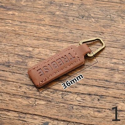 1 Meetee 10 шт. 15,5-38 мм кожаный головной ползунок на молнии съемник DIY Мужская и женская сумка подвеска в форме руки аксессуары для багажа BD507 - Цвет: 1