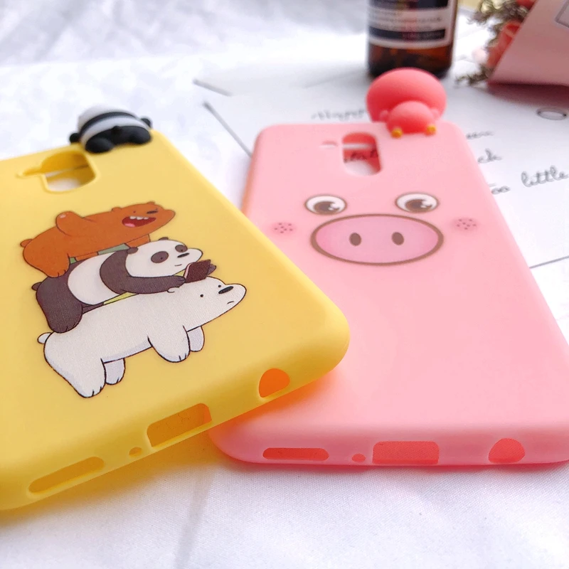 Funda huawei mate 20 Lite чехол etui mate 10 Lite чехол 3D Kawaii Медведь Единорог силиконовый чехол для huawei mate 20 Lite чехол Capa