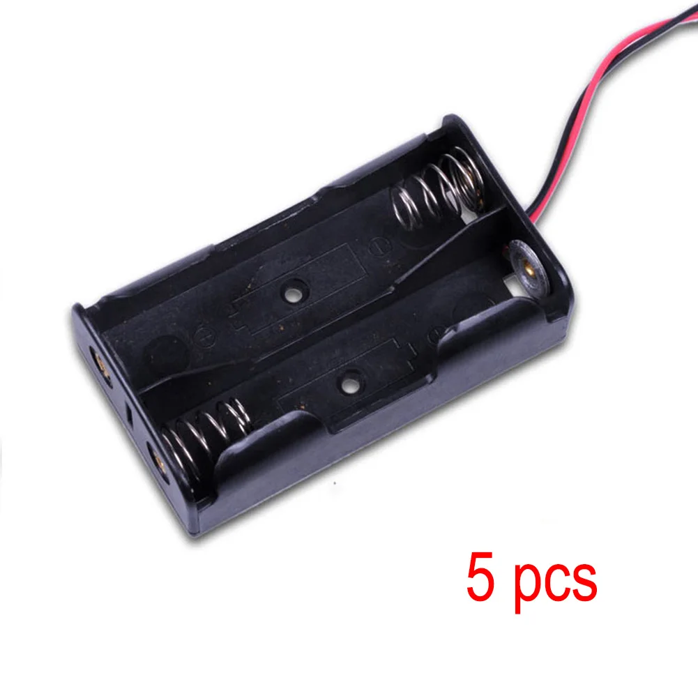 5 шт./лот новый внешний аккумулятор держатель для батареи пластиковый ящик