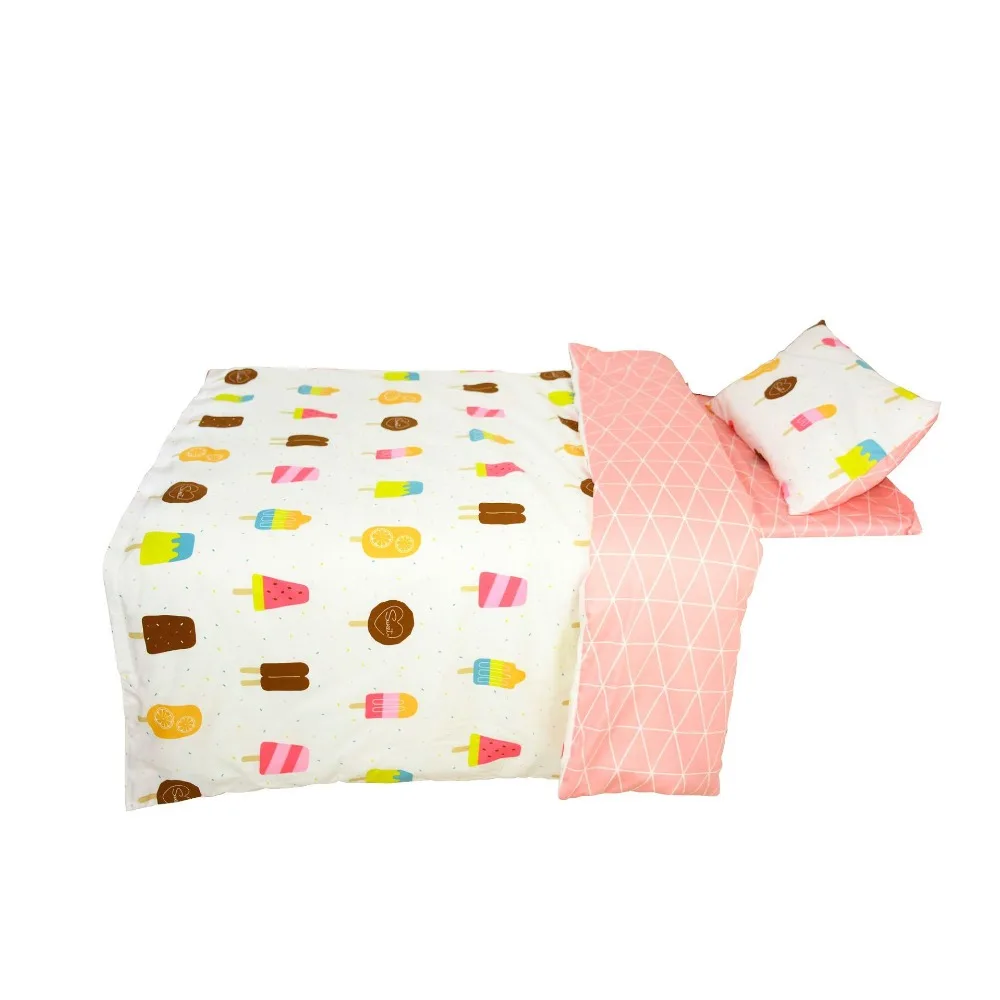 Комплект постельного белья из 3 предметов для малышей хлопковый комплект