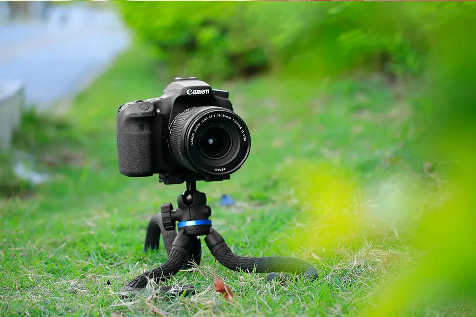 Ulanzi TT20S Maxload 2 кг гибкий DSLR штатив со складной шаровой головкой держатель для телефона мини Настольный Штатив для Nikon Canon