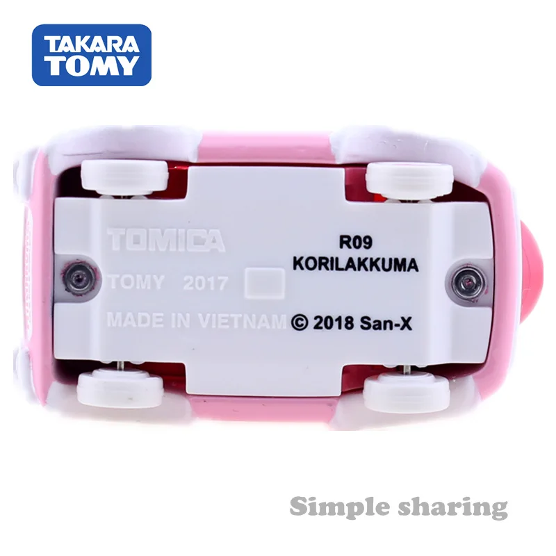 Набор моделей автомобилей Takara Tomy Dream Tomica Korilakkuma Ride On R9 популярная детская