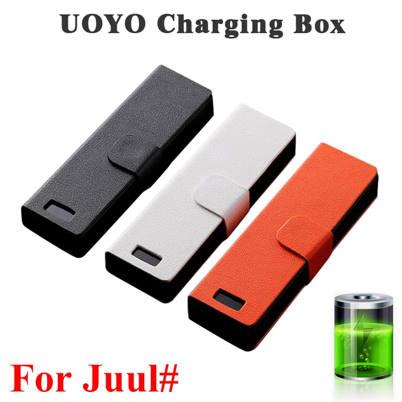 SINTIND UOYO Charging Box Universal Charger Case Holder for JUUL# 1200mAh Pod Cartridge LCD Screen E Cigarette |