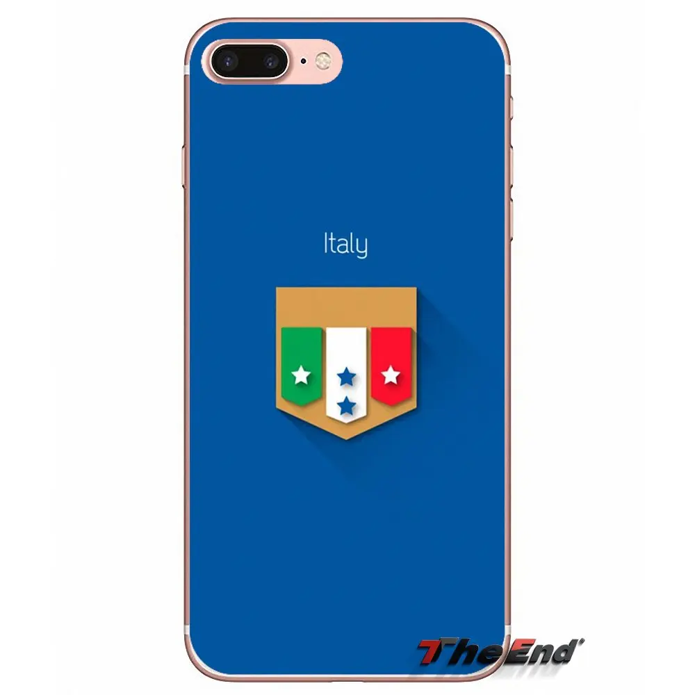 Italian Soccer Football Team Logo TPU Case For Huawei G7 G8 Ascend P7 P8 P9 Lite Honor 4C 5X 5C 6X Mate 7 8 9 Y3 Y5 Y6 II Pro | Мобильные