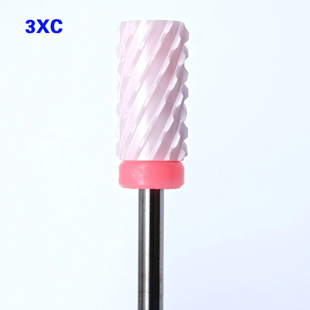 Розовый керамический сверло для ногтей фреза пилки электрическая дрель