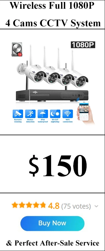 2MP 1080P CCTV система 8ch HD Беспроводной NVR комплект 3 ТБ HDD Открытый ИК Ночное Видение IP Wifi камера система безопасности видеонаблюдения Hiseeu