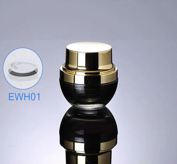 

300Pcs 20g/ml Cosmetic Empty Jar Pot Eyeshadow Makeup Face Cream Container ,Glass cream jar