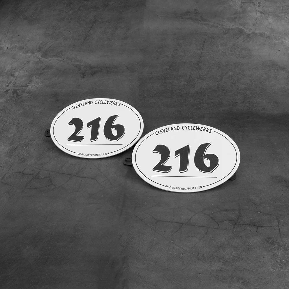 2 шт. табличка с номером для MOTO CAFE RACER tracker scrambler No.71|plate|plate numberplate table |
