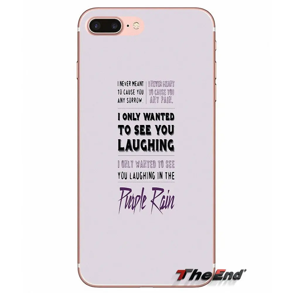 best songs Purple Rain Prince Soft Case For Xiaomi Redmi 4 3 3S Pro Mi3 Mi4 Mi4i Mi4C Mi5 Mi5S Mi Max Note 2 | Мобильные телефоны и