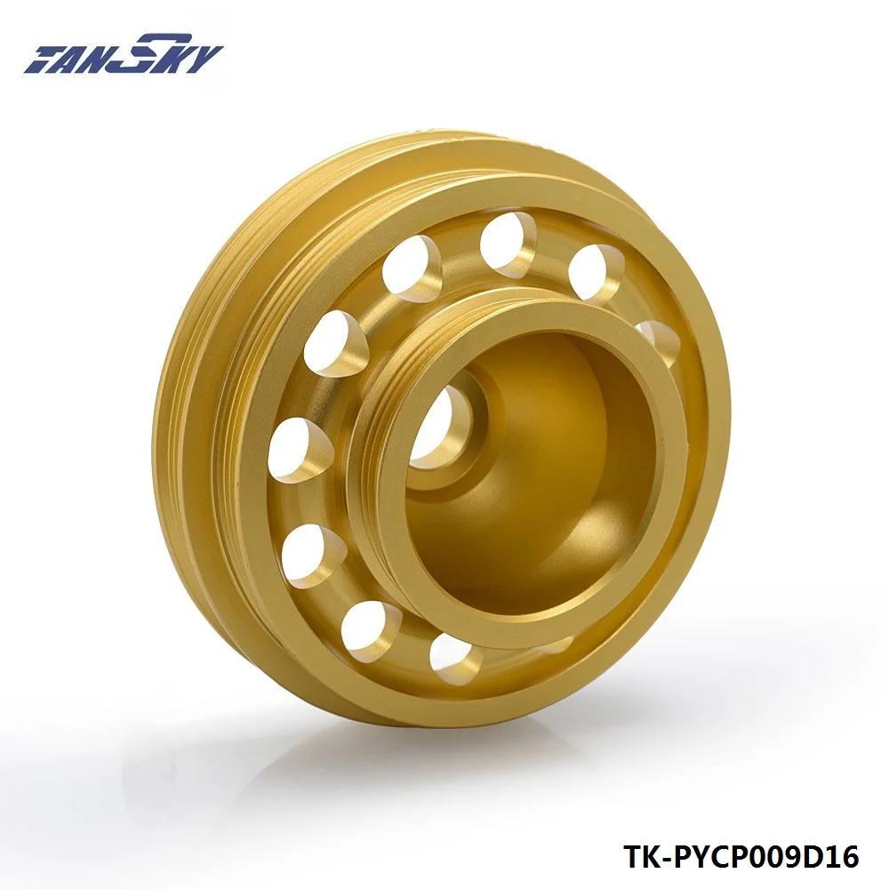 Алюминиевый светильник шкив для Honda Civic 92 95|crank pulley|aluminum crank pulleyhonda civic pulley |