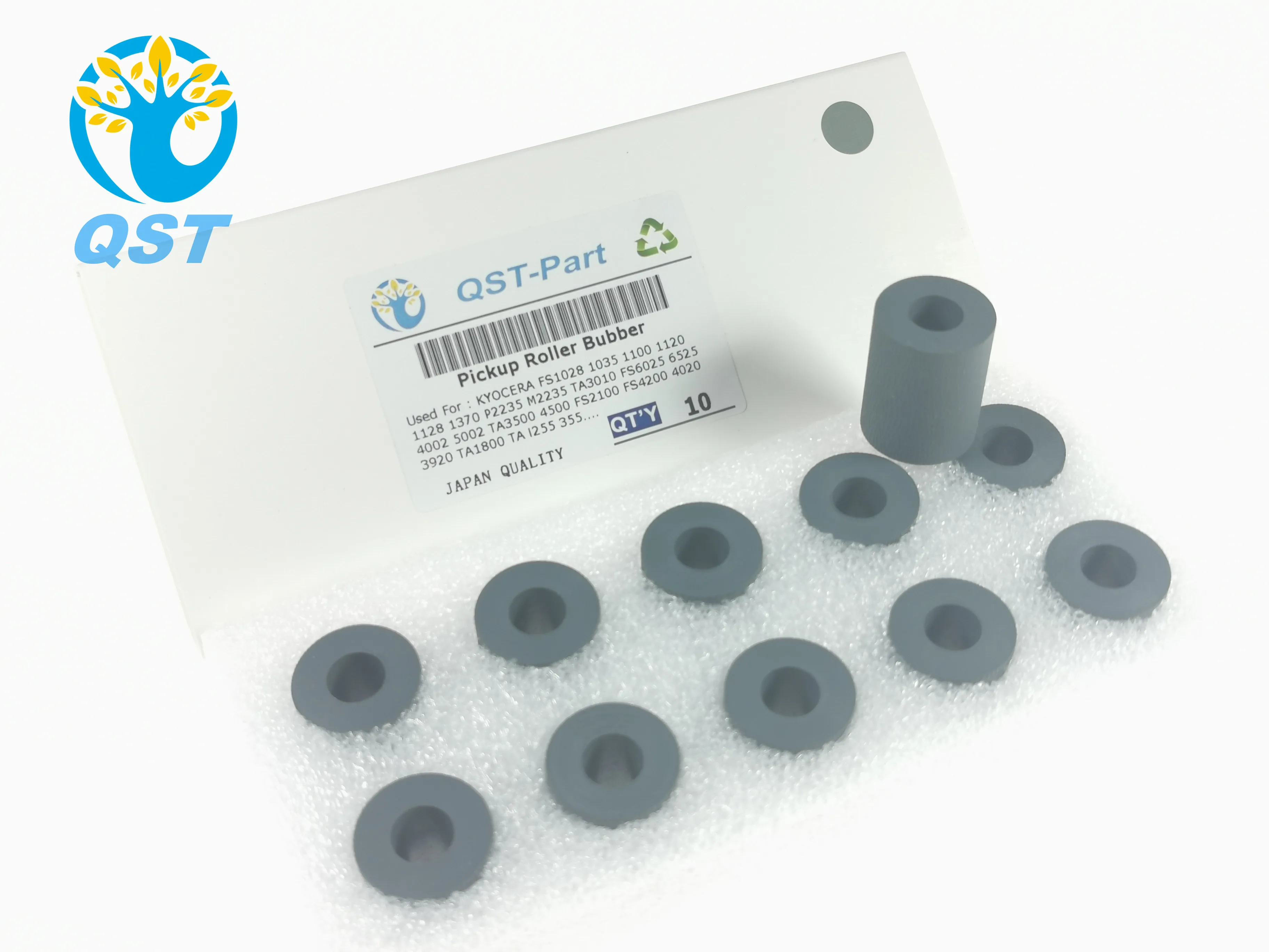 QST 10 шт. Япония резиновые для Kyocera FS 1028 1128 1035 1100 1320 1120 1135 1300 1370 3900 4000 2000 2100 4200 3920 2135 2235 2040