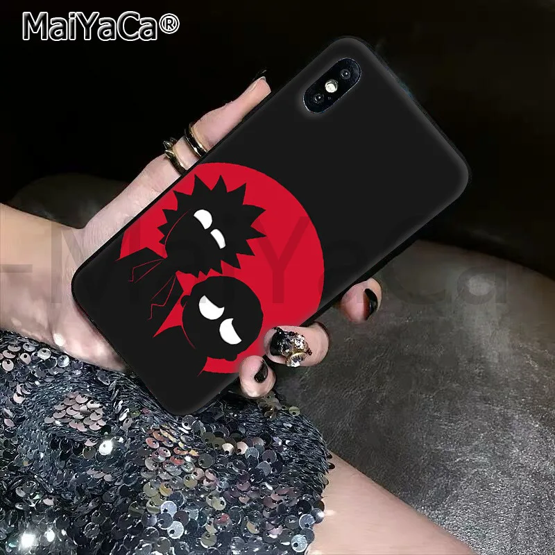MaiYaCa Мягкий ТПУ силиконовый роскошный телефон мультфильм мариновка Рик и Морти для Apple iPhone11 pro 7 8 66S Plus X XS MAX 55S SE XR - Цвет: A15