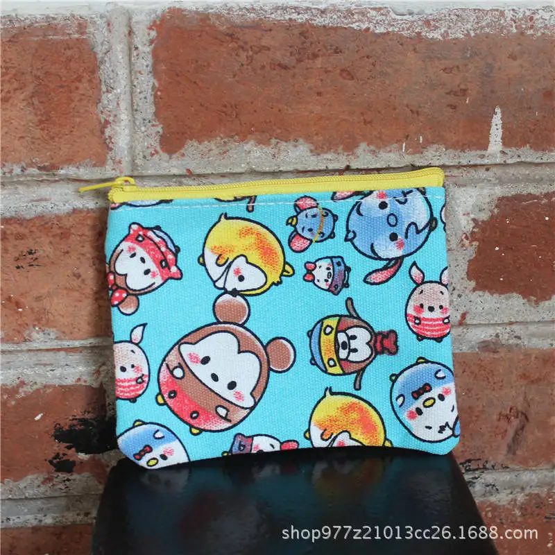 Черный Disney Микки Маус мультфильм кошелек монета изменить Монета Сумка карты пакет Минни для девочек Творческий Сумка для хранения косметики малыш - Цвет: Черный