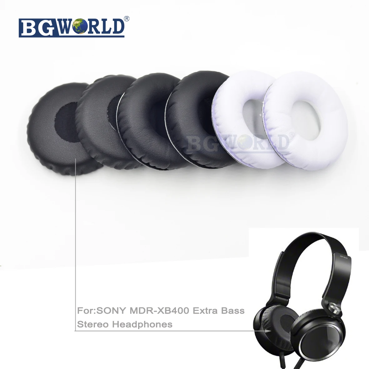 Сменные амбушюры, амбушюры, пенный наушник, наволочка для SONY MDR XB400 XB 400, Экстра бас, стерео наушники, часть, гарнитура, губка