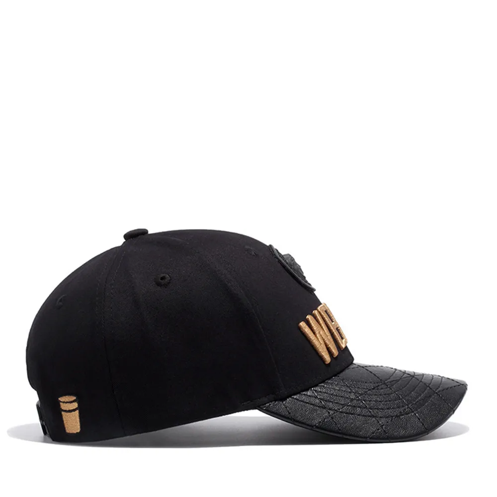 WUKE Weezy письмо Вышивка Спорт на открытом воздухе Кепки хип-хоп Casquette модные Бейсбол