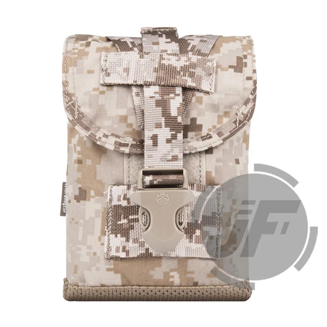 Emerson тактический MOLLE 1 кварт чехол для фляги бутылки воды протектор утилита инструмент сумка Emersongear CORDURA-Multicam - Цвет: AOR1