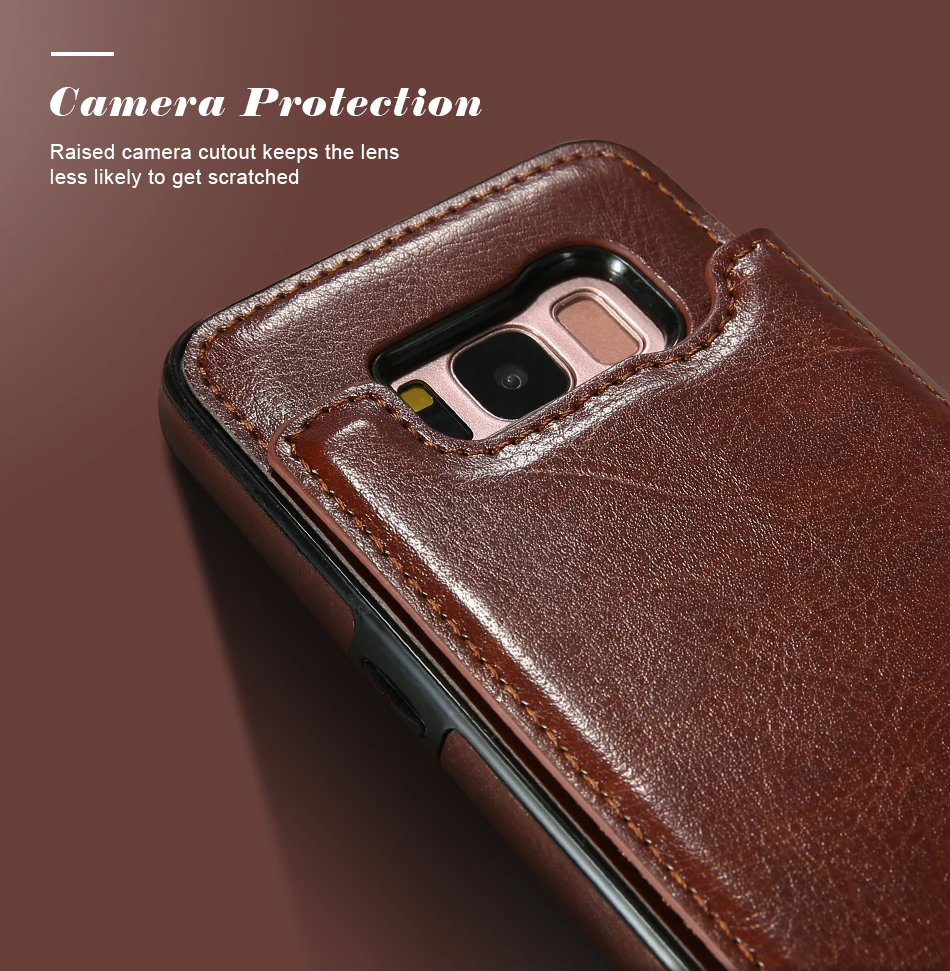 Чехол KISSCASE со слотом для карт для samsung Galaxy S10 S9 S8 Plus, чехлы с держателями для samsung S7 S6 Edge Plus S10e Note 9 8 10 Plus, чехол