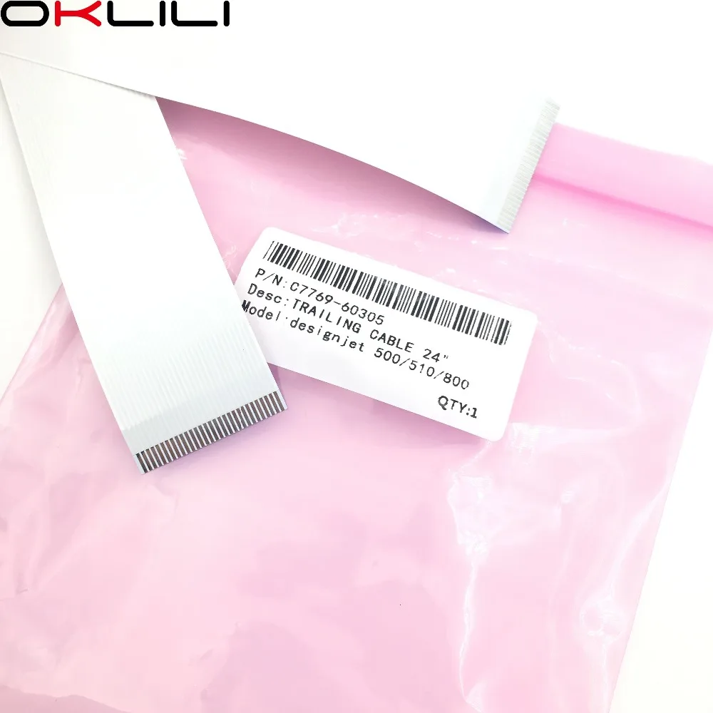 10 комплектов C7769 60305 60147 каретки плоский шлейф 24 &quotдля HP 500ps 800 800ps 510 510ps 820 mfp T770