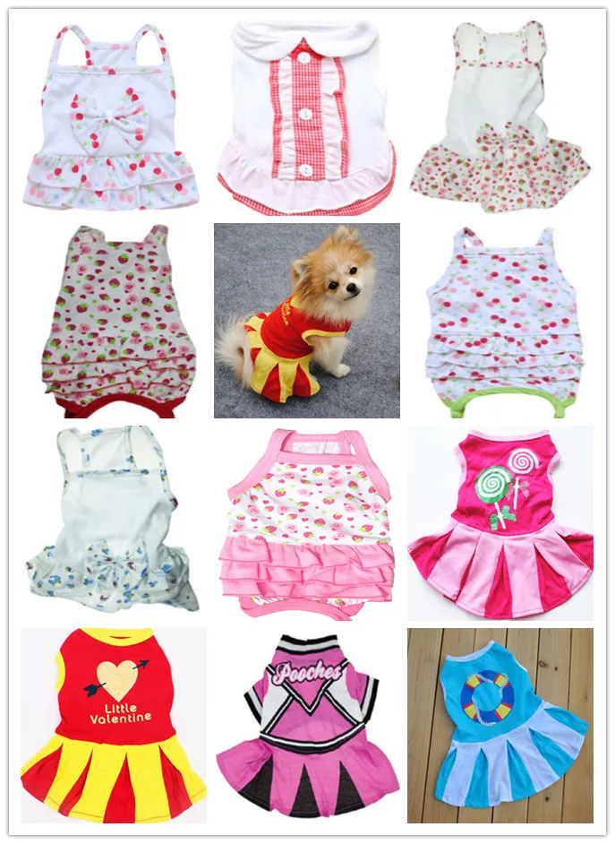 1 шт. большая акция летняя одежда для собак жилет домашних животных рубашки