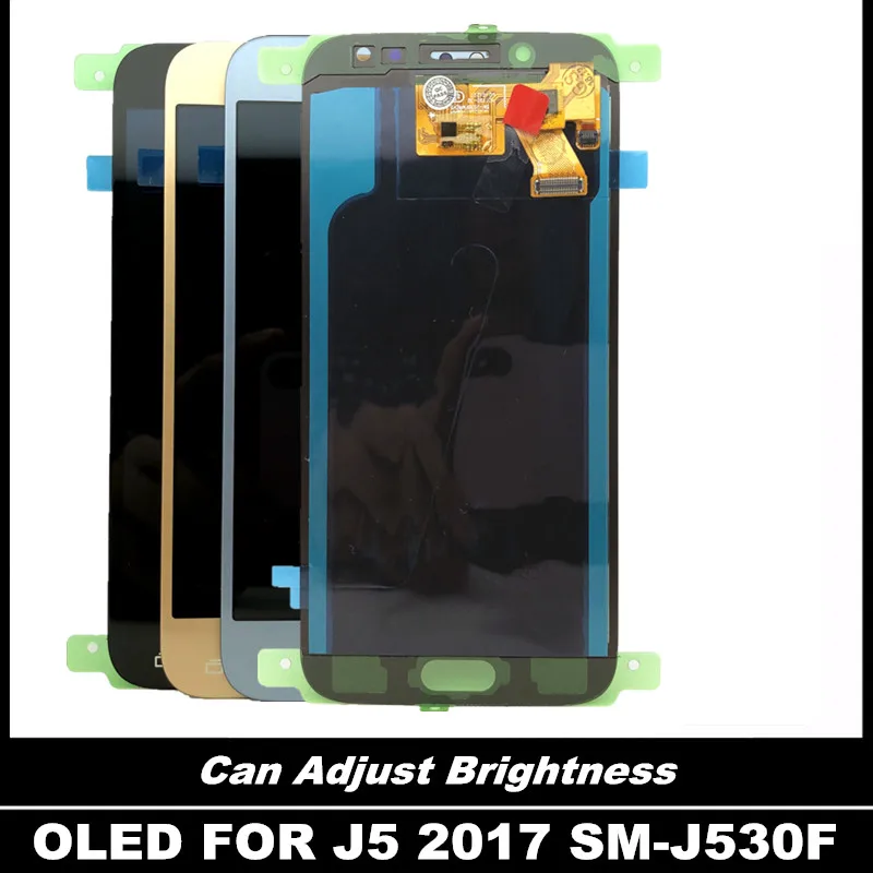Для Samsung Galaxy J5 2017 j530 J530F ЖК дисплей сенсорный дигитайзер экран для SM J530M замена в