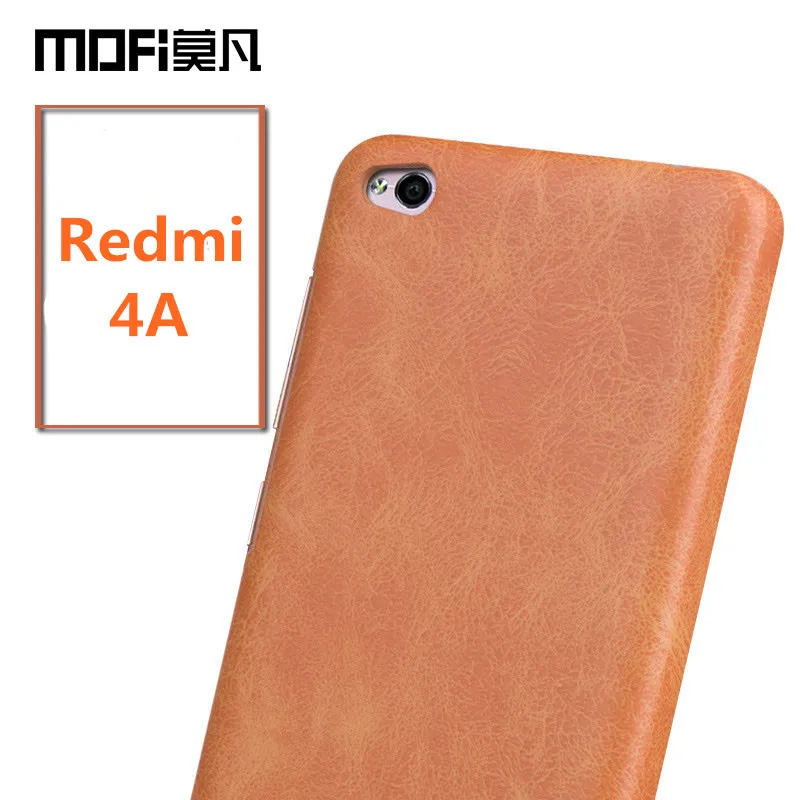 Xiaomi Redmi 4А case cover жесткий Redmi4a крышки роскоши кожа телефон случаях коке fundas Xiomi 5.0