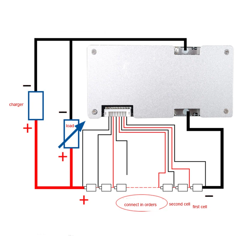 Smart Bluetooth 7S 20S LTO Lifepo4 литий ионный аккумулятор защитная плата BMS 400A 320A 300A 100A 80A