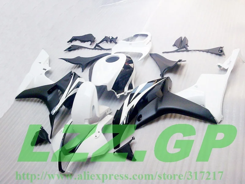 

OEM_quality Injection fairings for Painted CBR600RR 07 08 F5 07 08 CBR 600 RR 2007 2008 White black fairing kits +Tank #587SSV