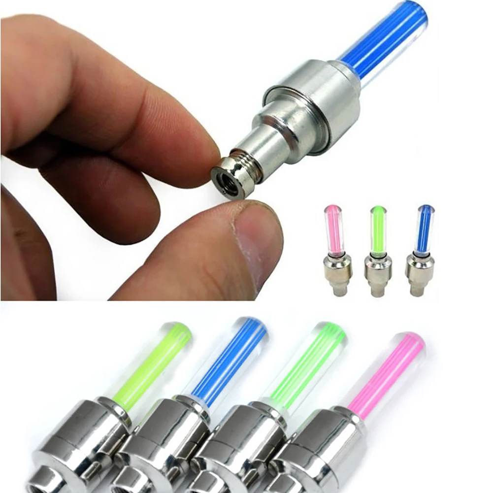 2 шт./компл. красный/синий/желтый/зеленый цвет для велосипеда мотоцикла машины