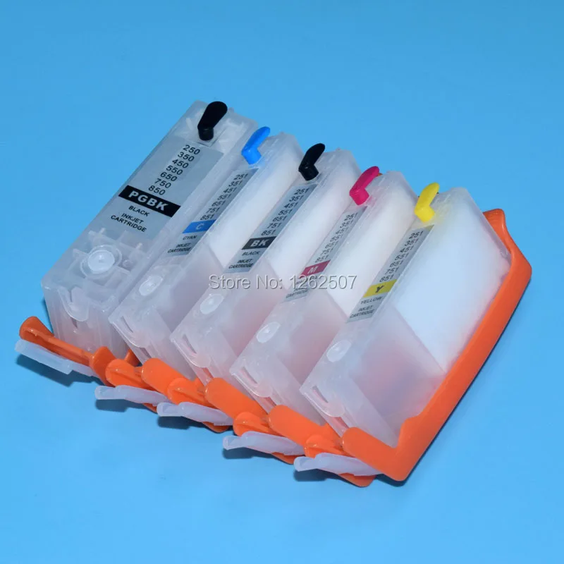 PGI-250 CLI251 многоразовый картридж для принтеров CanonMG5420 MG6320 iP7220 MX722 MX922 MG5520 MG6420 MG7120 iP8720