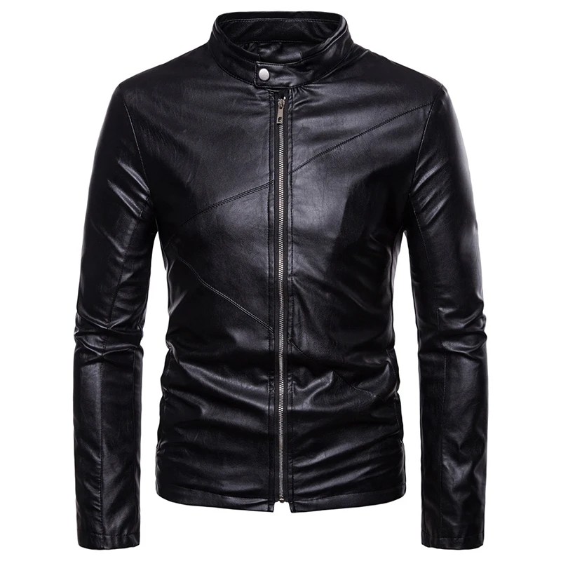 Деловая Повседневная кожаная одежда с пышными рукавами новая распродажа модная