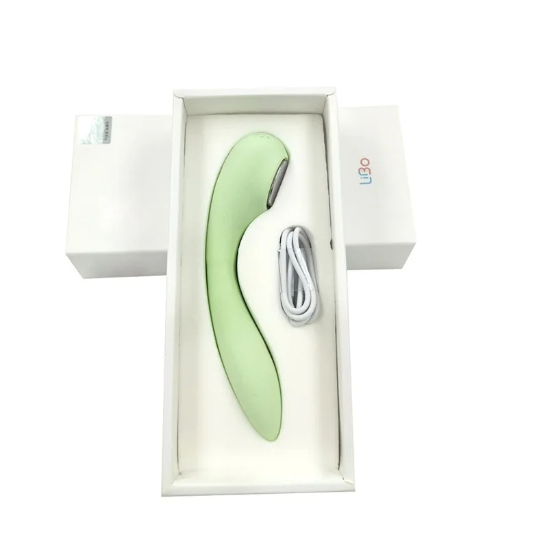 Новый G-Spot Heating cool down Дилдо Вибратор волшебный AV массажер для тела силиконовый